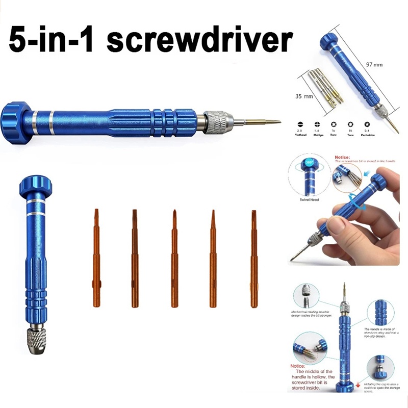 Electronics Repair Business - 5 in 1 Kit Perbaikan Ponsel,