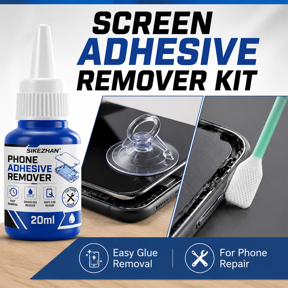Electronics Repair Business - Kit Penghilang Perekat Layar Ponsel Profesional,