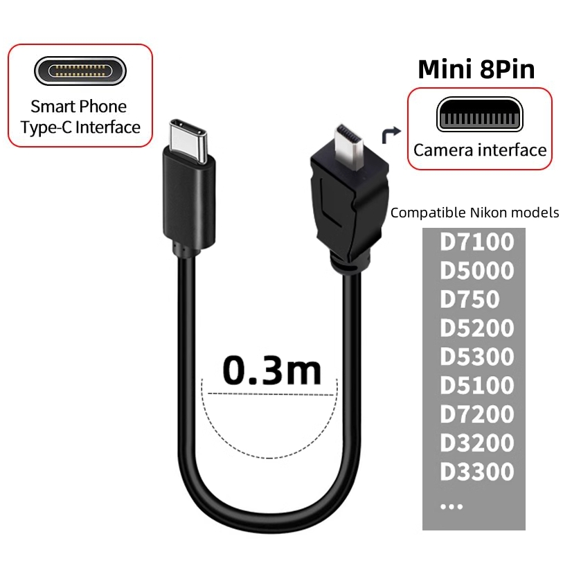 Kabel Pengisi Daya Transfer Ga - Nikon Camera D3500 ulasan dan harga